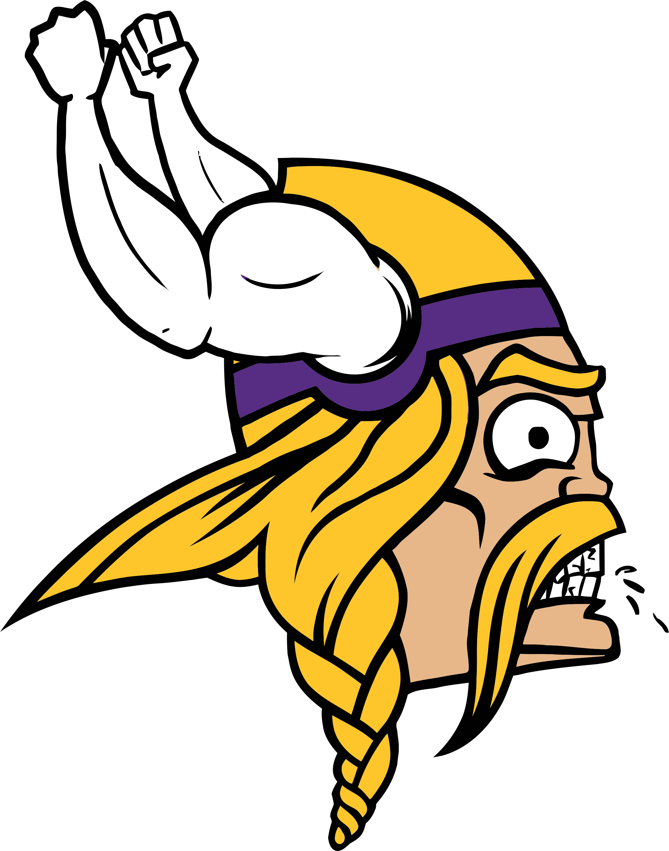 Minnesota Vikings Steroids Logo fabric transfer